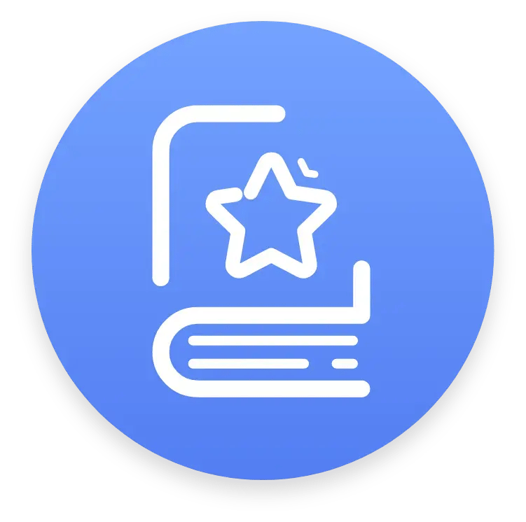 Customer Success Guide Icon Blue
