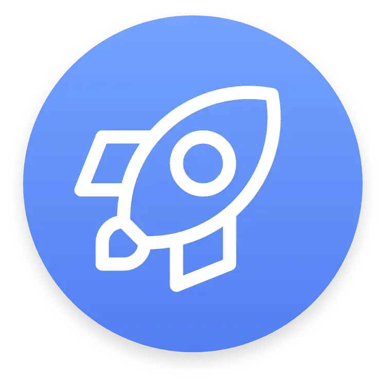 Launch Kit Icon Blue