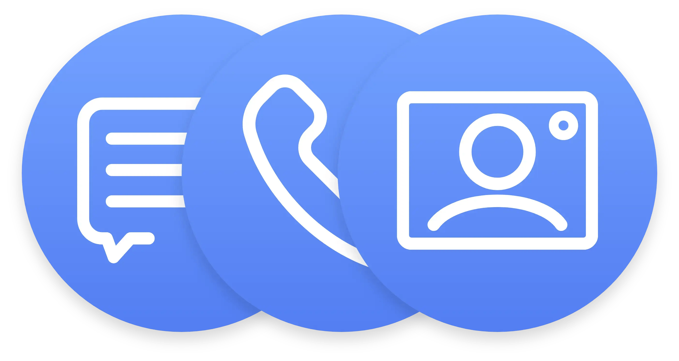 Thrive's Three Therapy Types Icon Blue