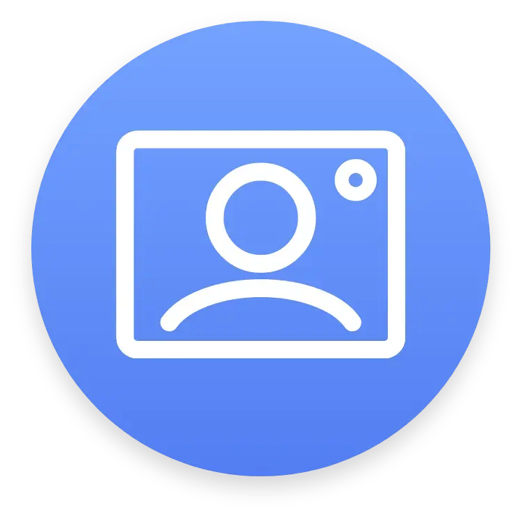 Video Therapy Icon Blue