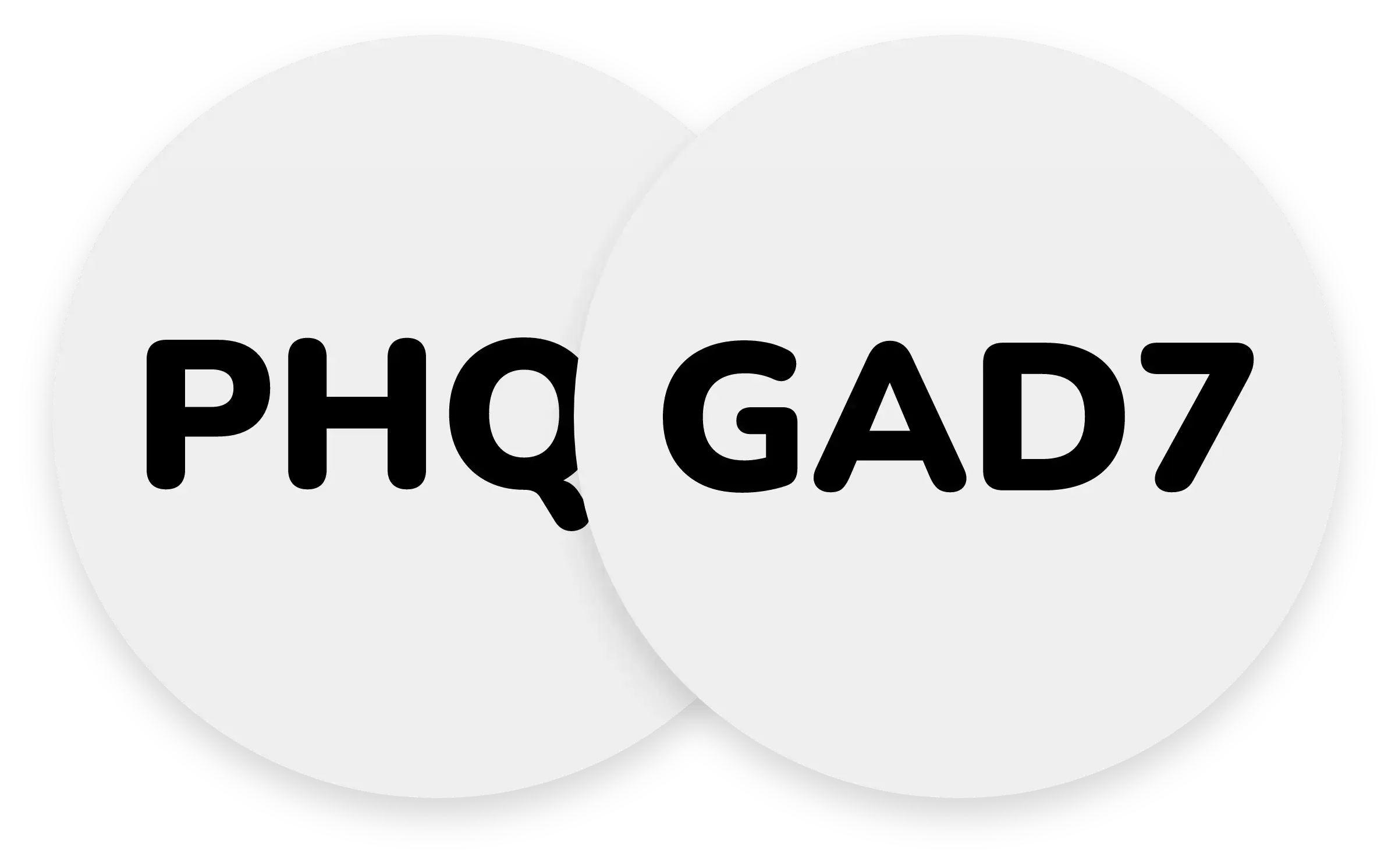 PHQ9 & GAD7 Icons combined White