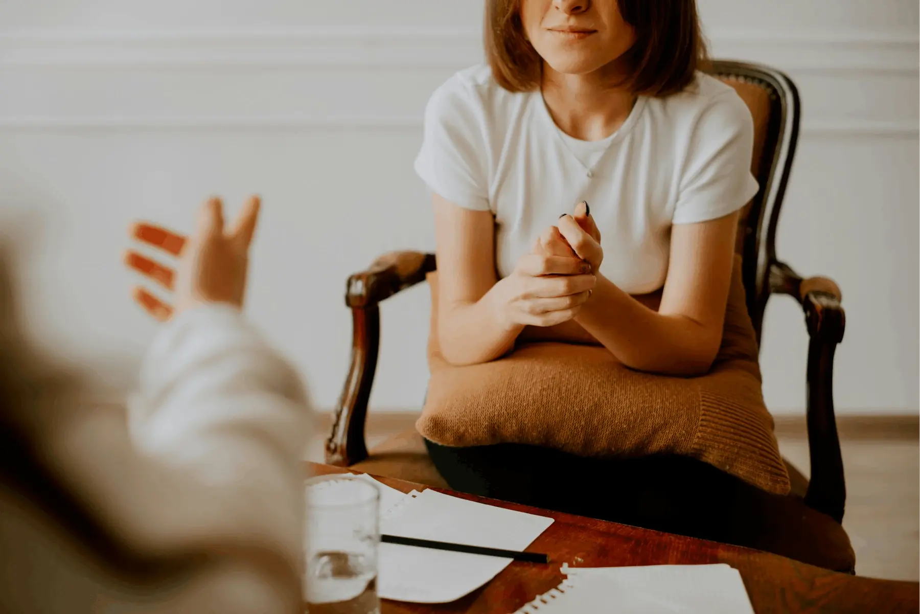 One-to-one therapy session